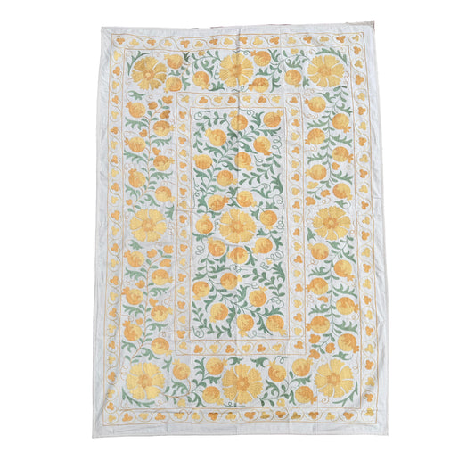 Suzani Hand Embroidered Silk