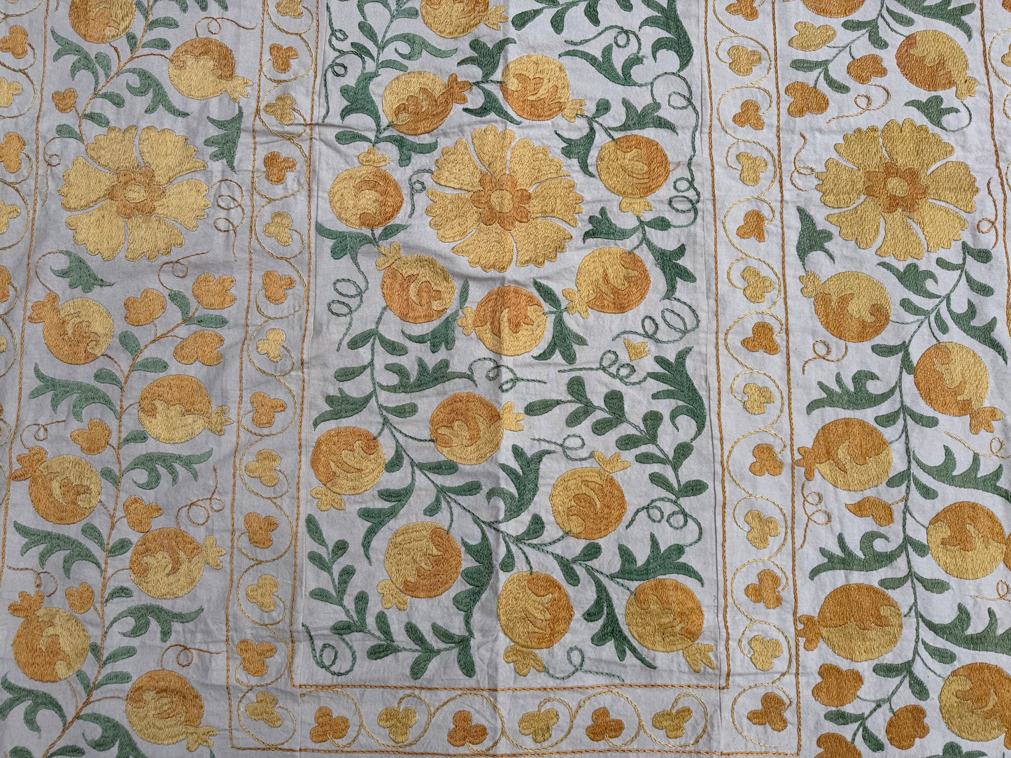 Suzani Hand Embroidered Silk