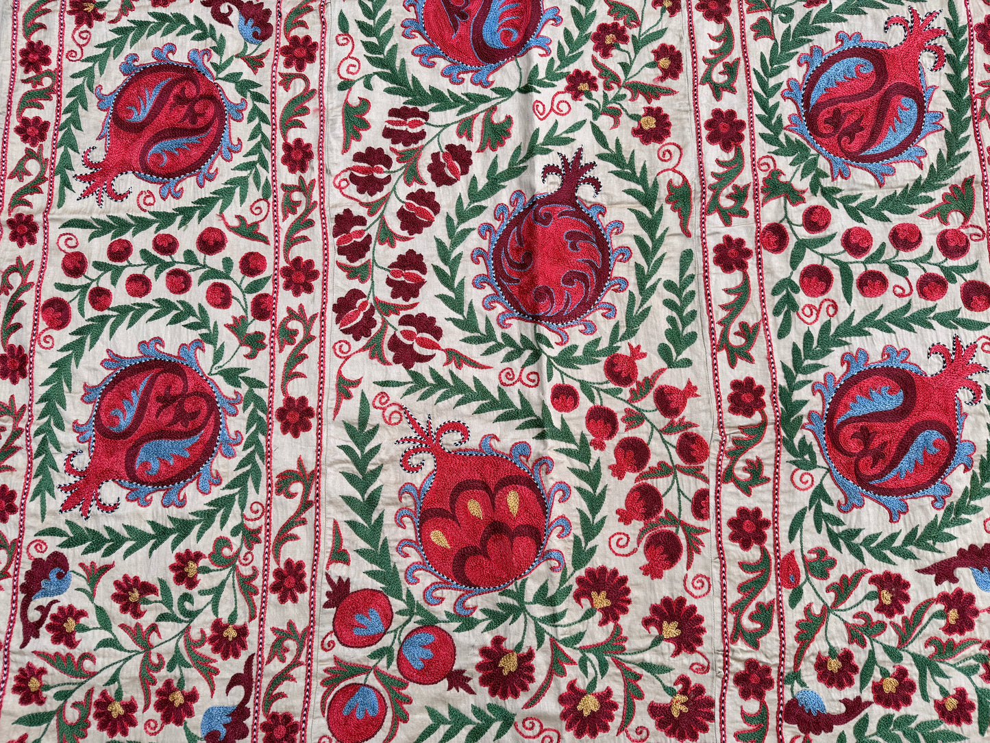 Suzani Hand Embroidered Silk