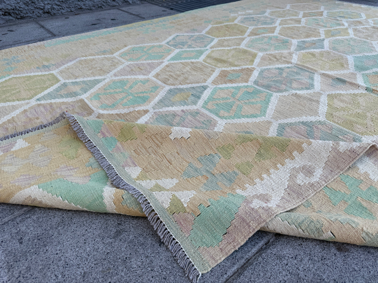 Classic Afghan Maimana Kilim 300x200cm