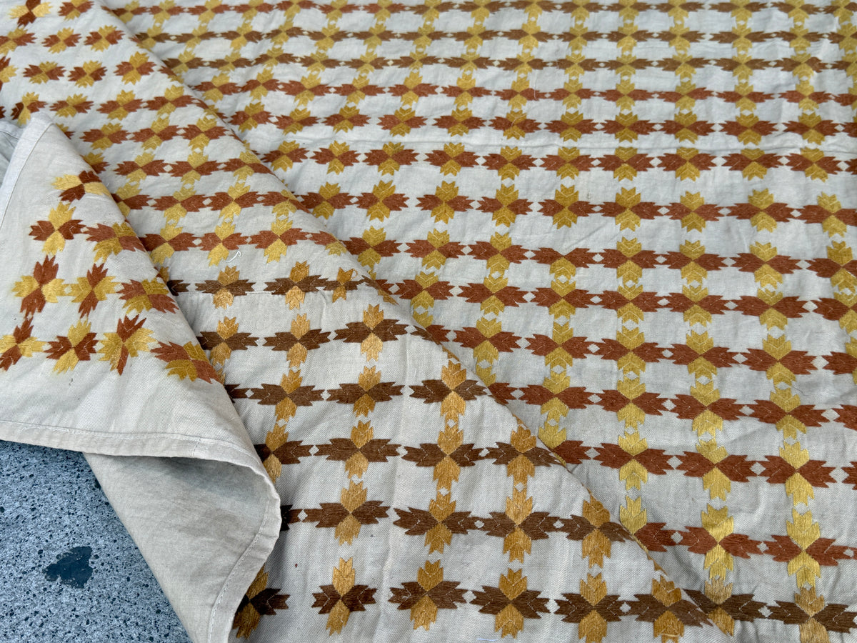 Vintage Silk Suzani Hand Embroidered