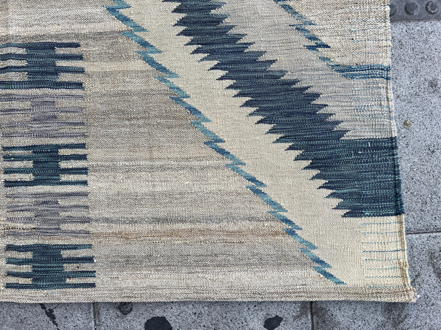 Contemporary design kilim.