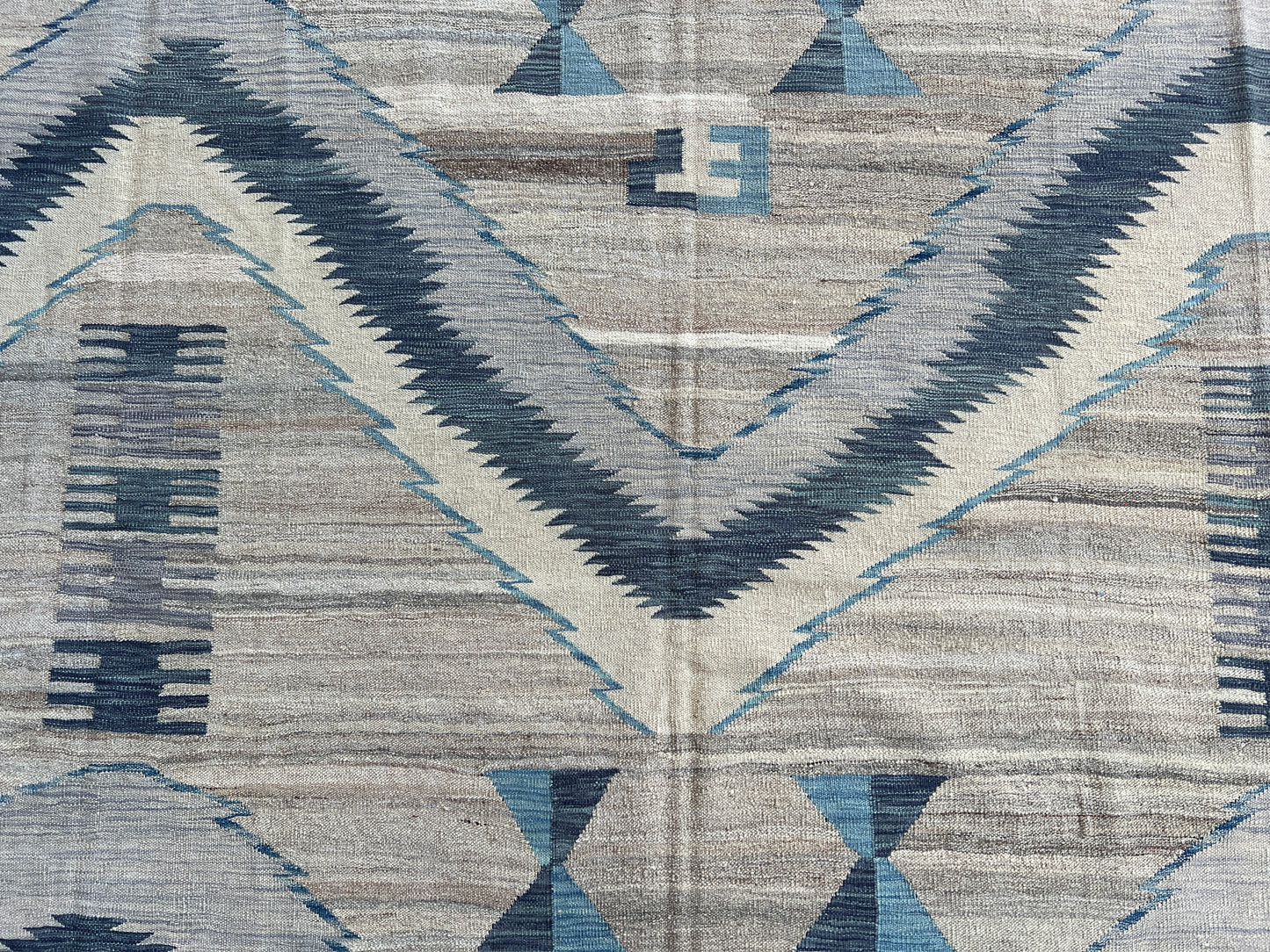 Contemporary design kilim.