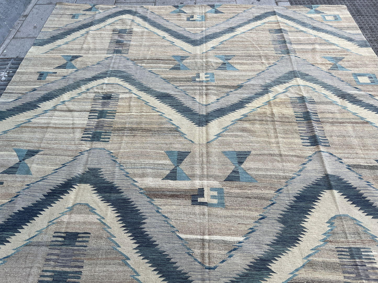 Contemporary design kilim.