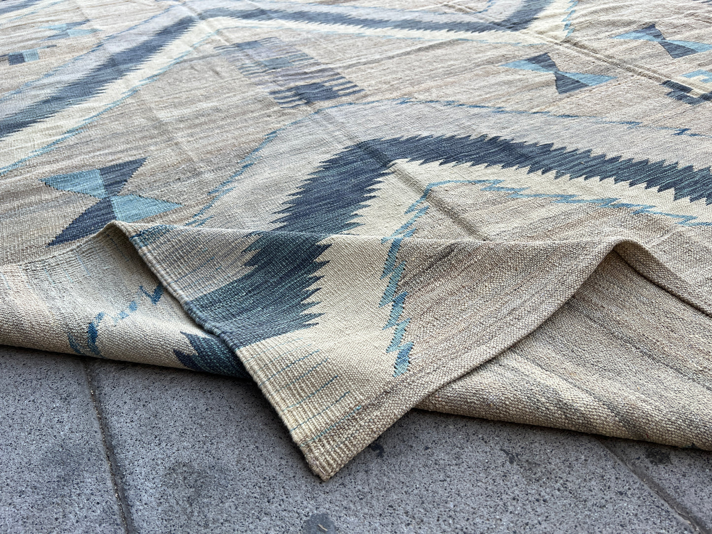 Contemporary design kilim.