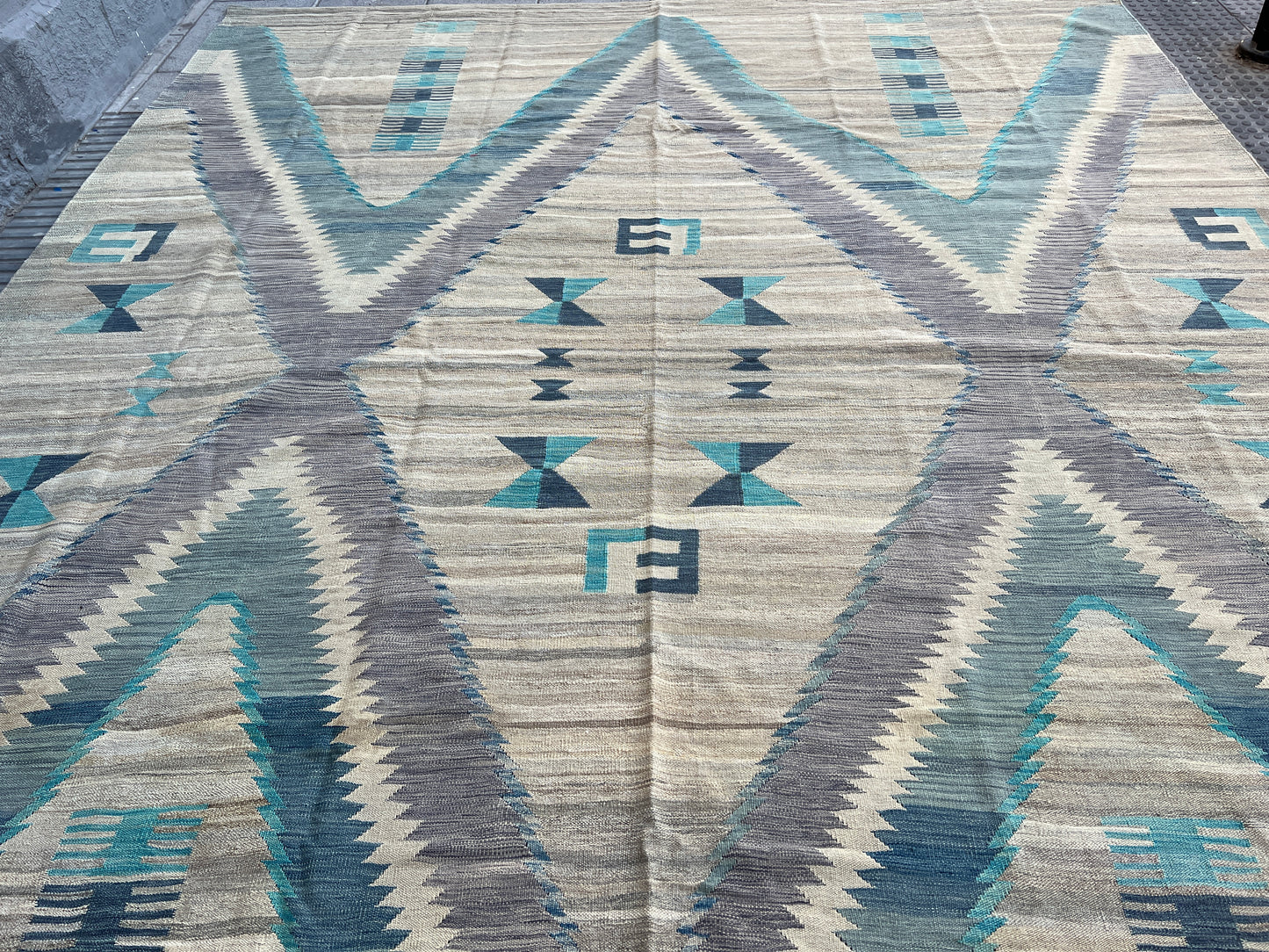 Contemporary design kilim.