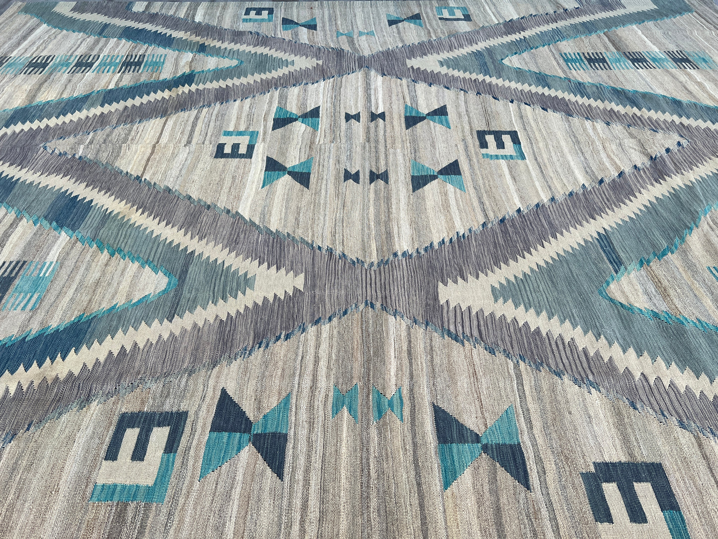 Contemporary design kilim.