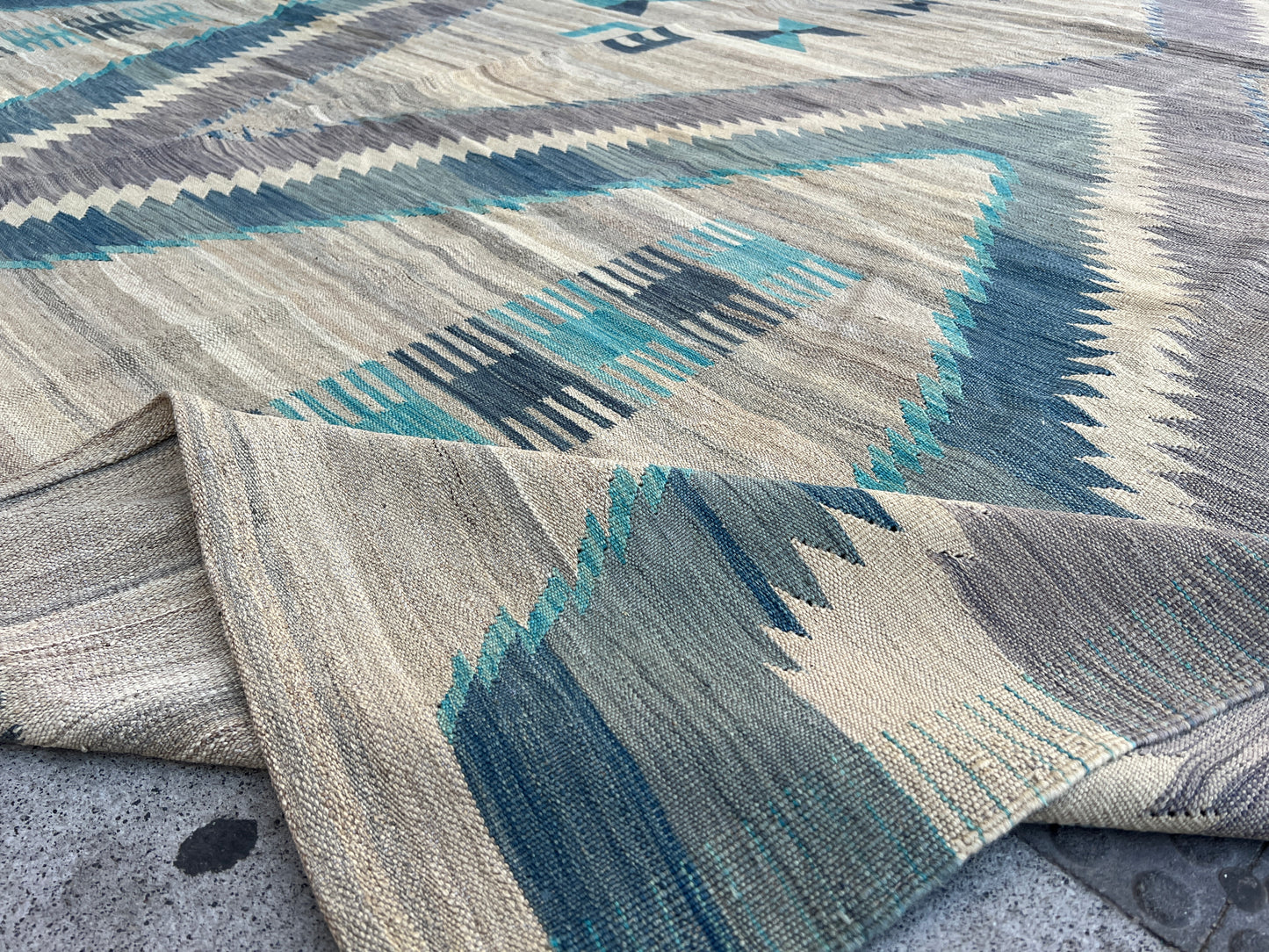 Contemporary design kilim.