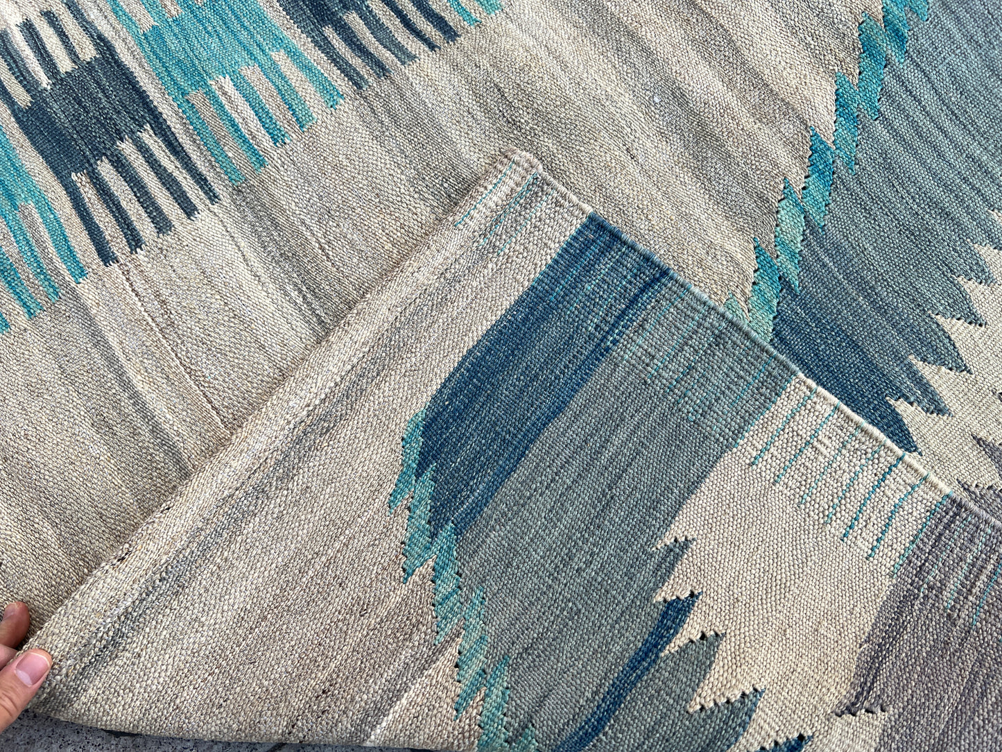 Contemporary design kilim.