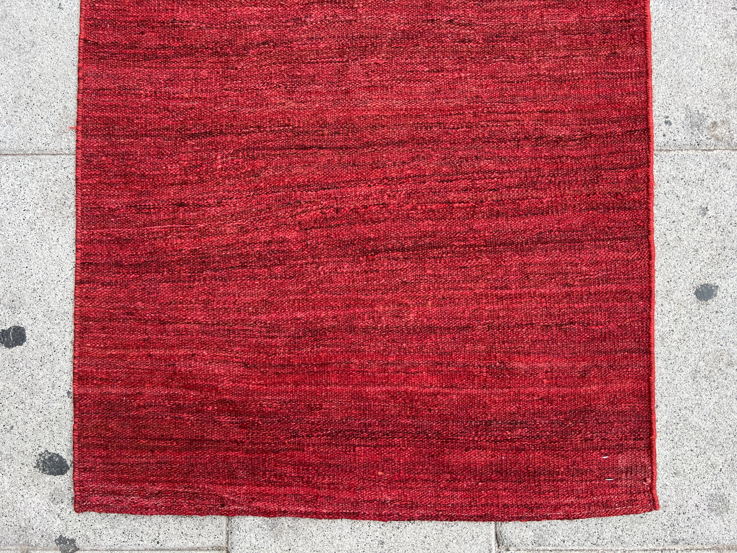 Plain kilim Runner