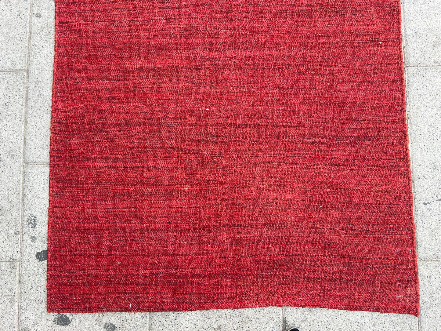 Plain kilim Runner