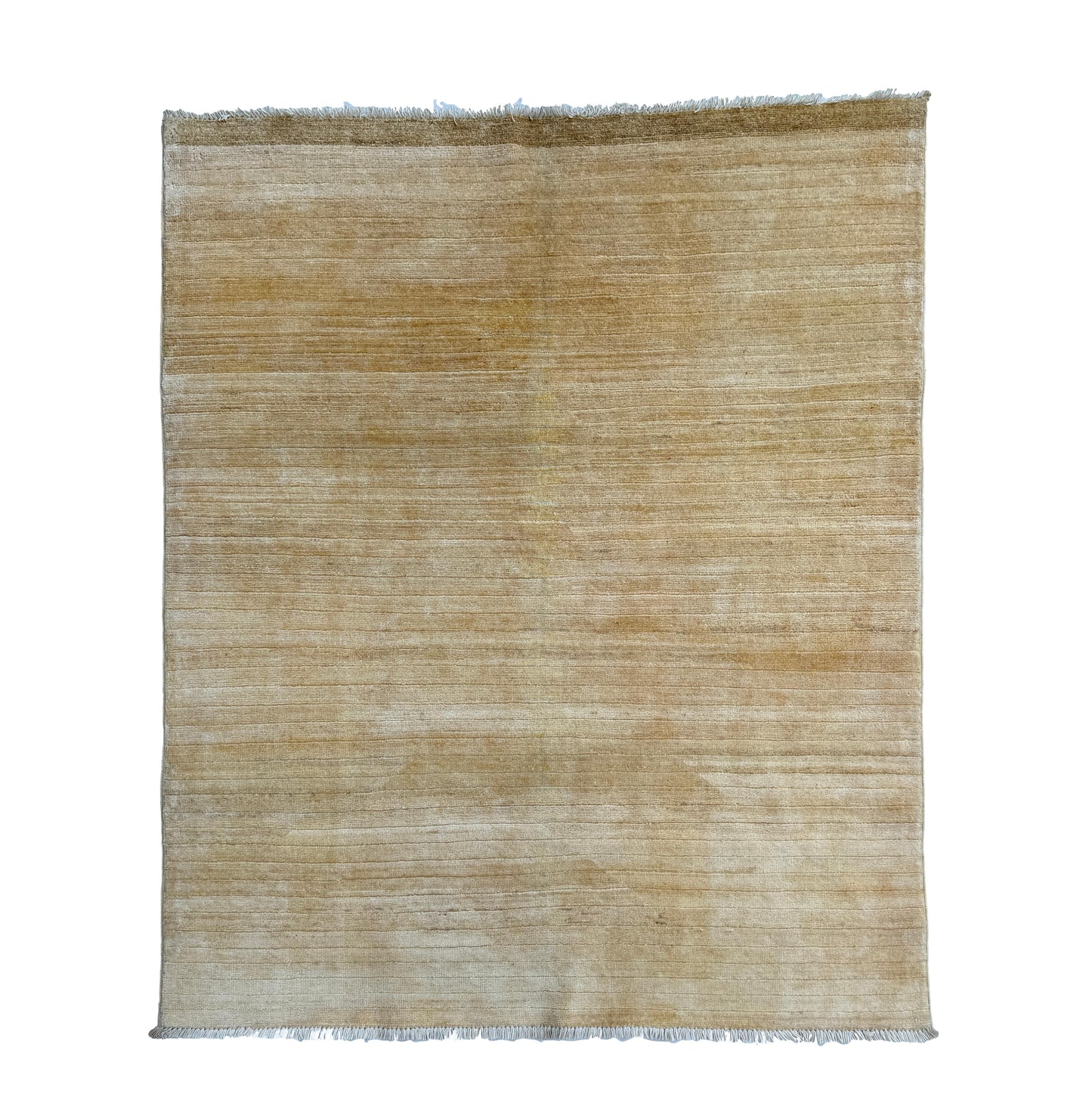 Plain Beige Rug (165x140cm)