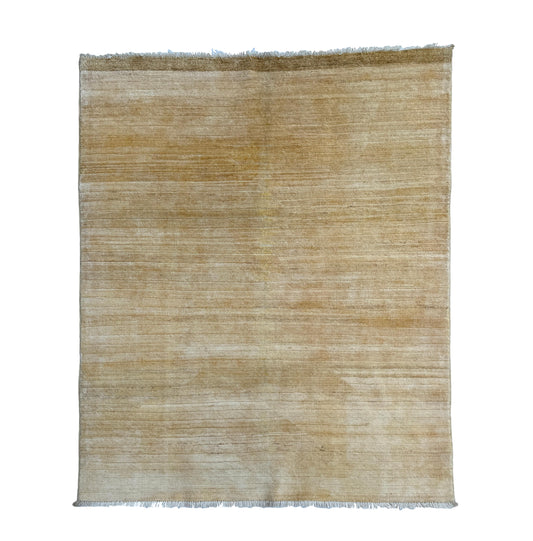 Plain Beige Rug (165x140cm)
