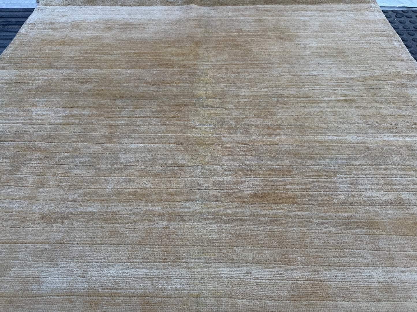 Plain Beige Rug (165x140cm)