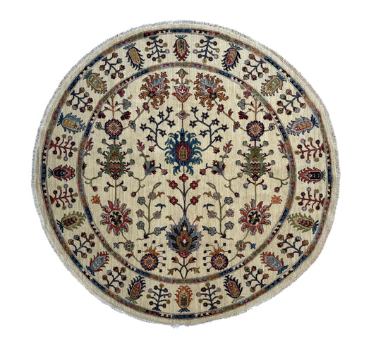 Oriental Round Rug 200x200cm