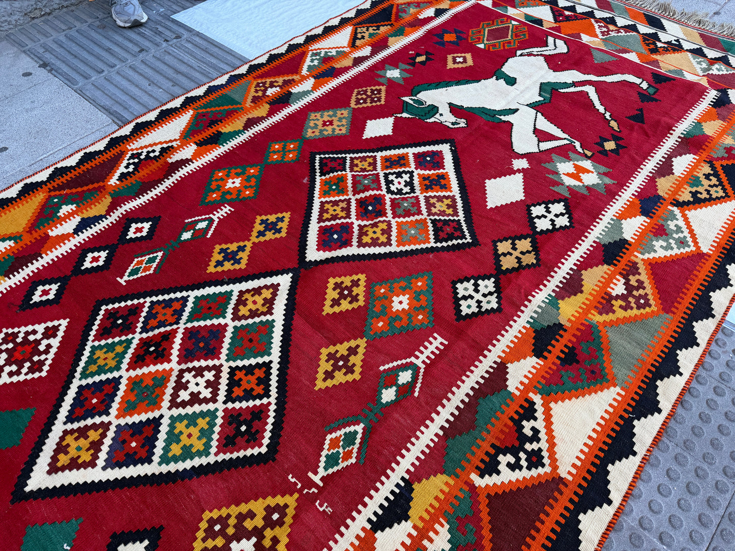 Vintage Kilim 380x170cm