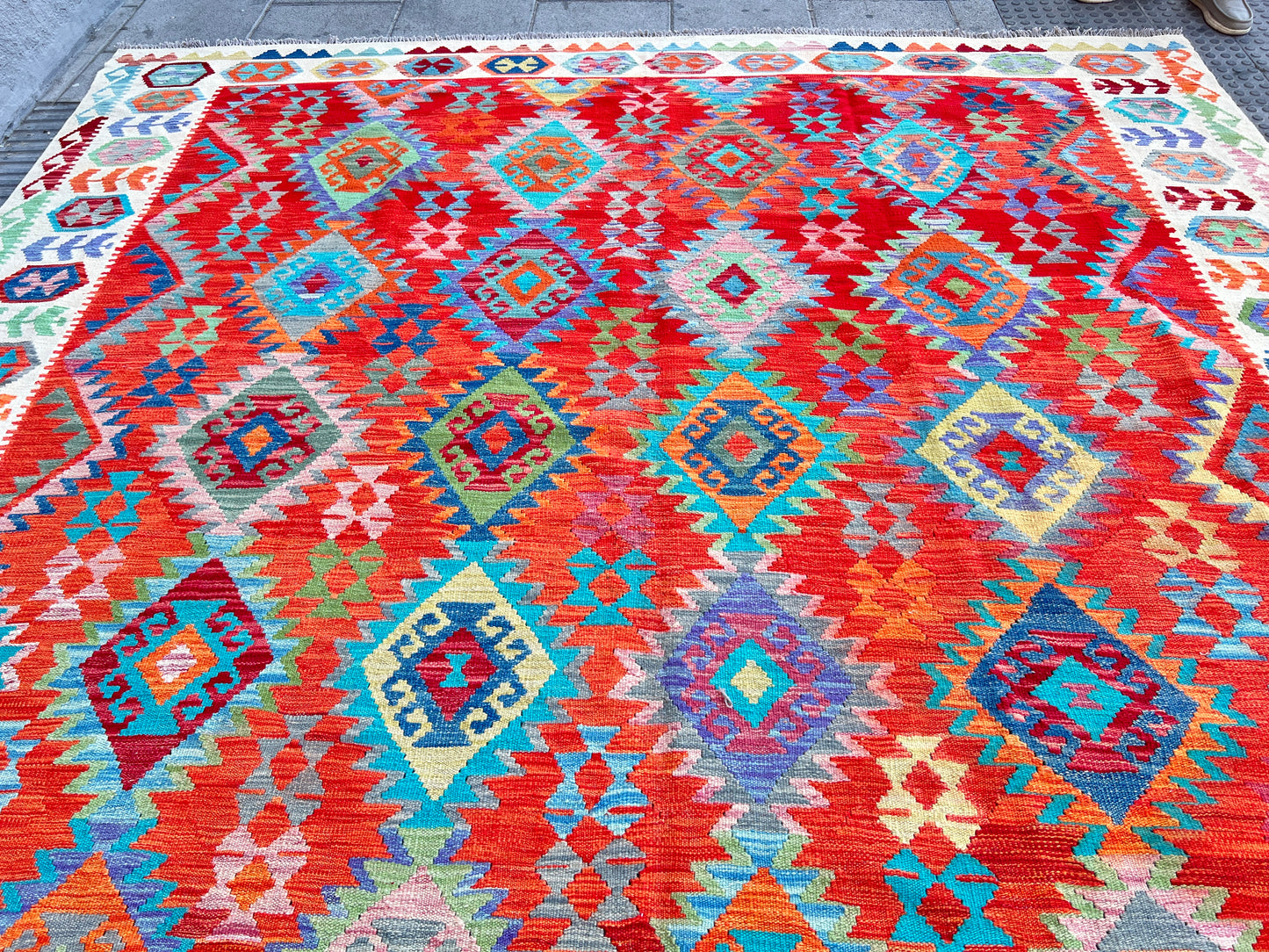 Afghan Maimana kilim 394x292cm