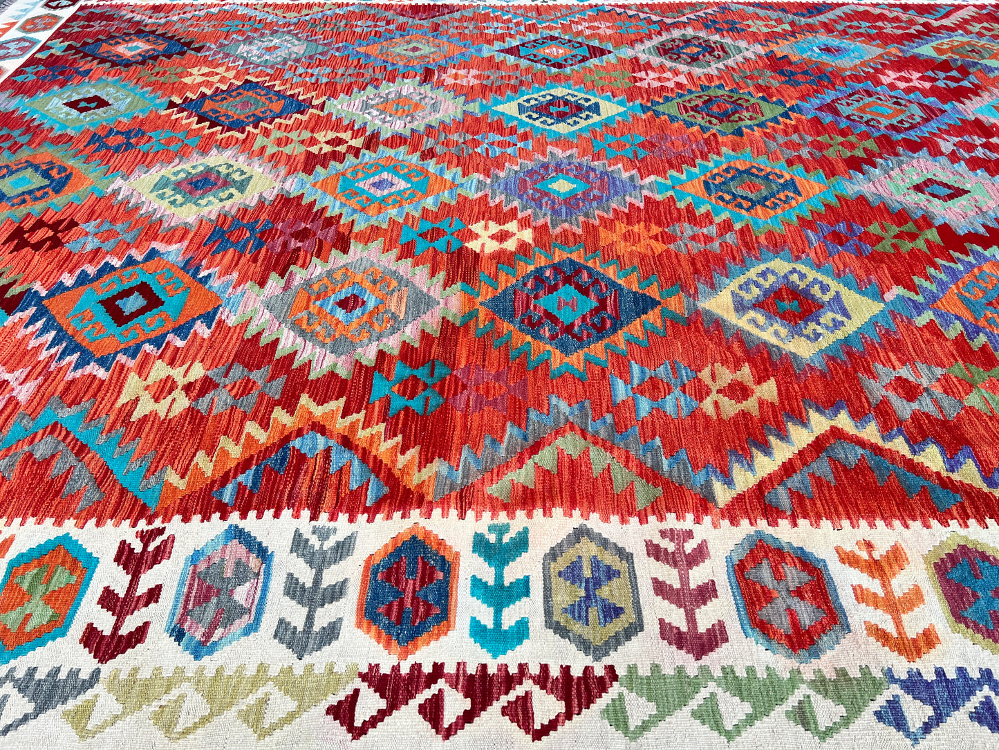 Afghan Maimana kilim 394x292cm