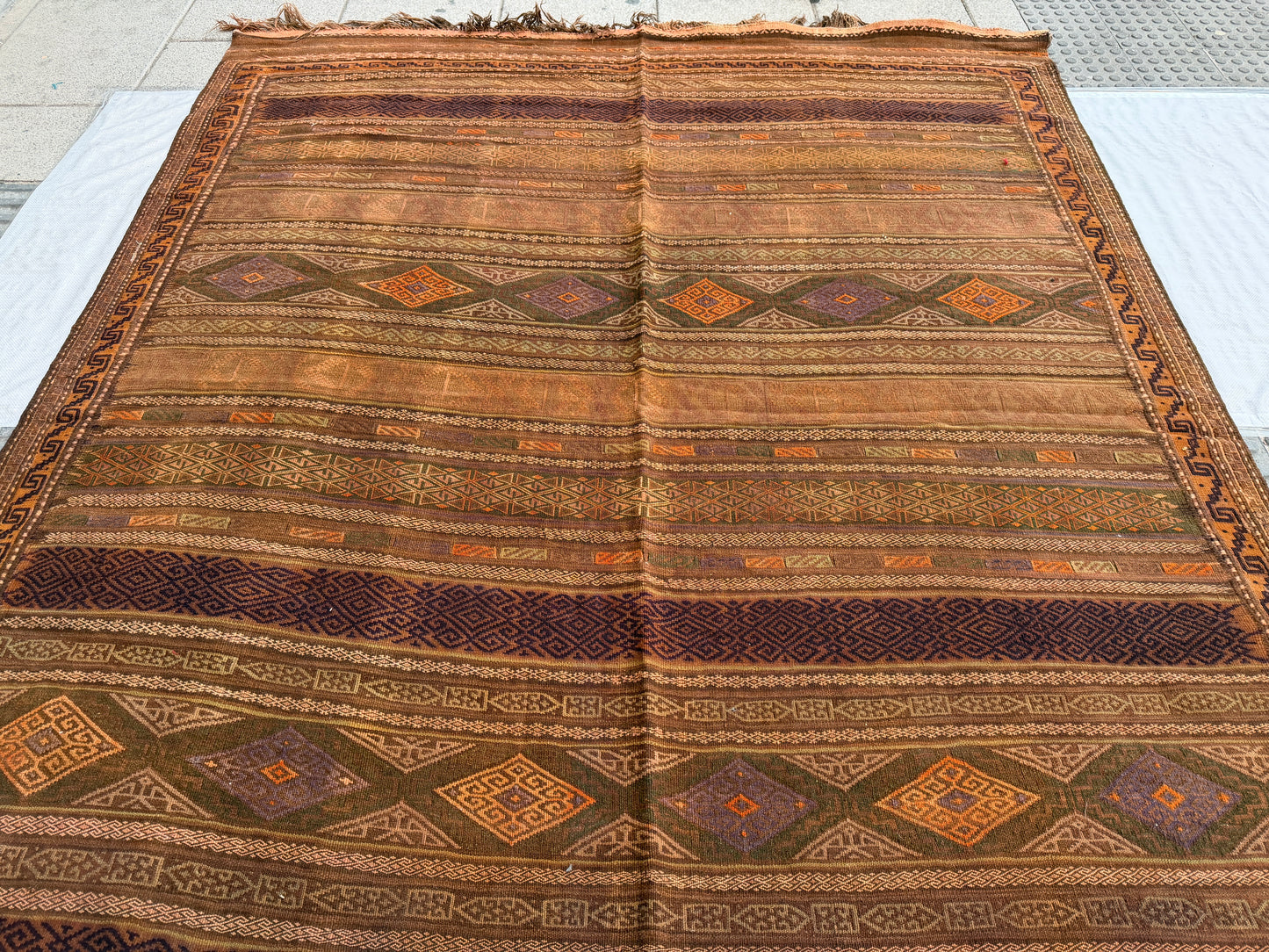 Vinatge Kilim 371x191cm