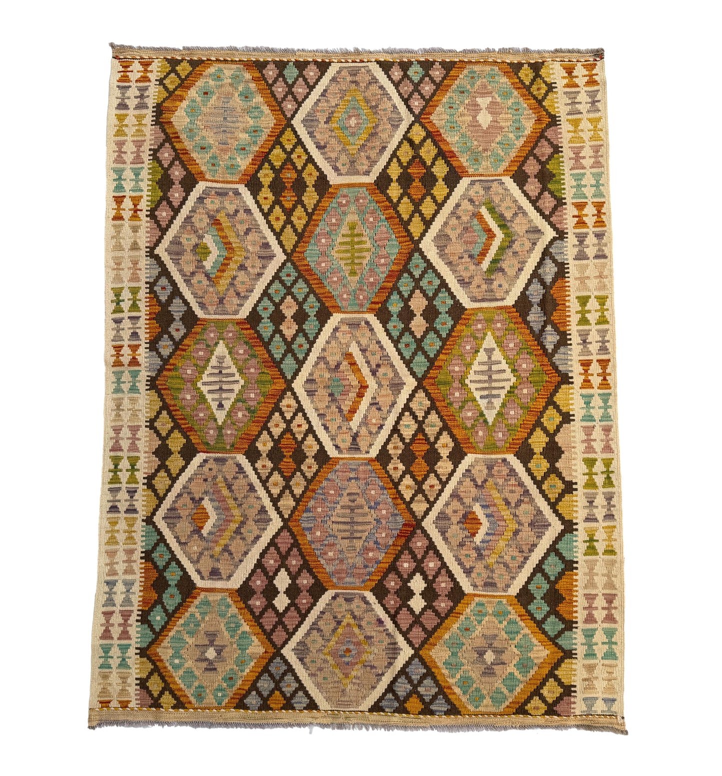 Classic Afghan Maimana Kilim 210 x 153cm