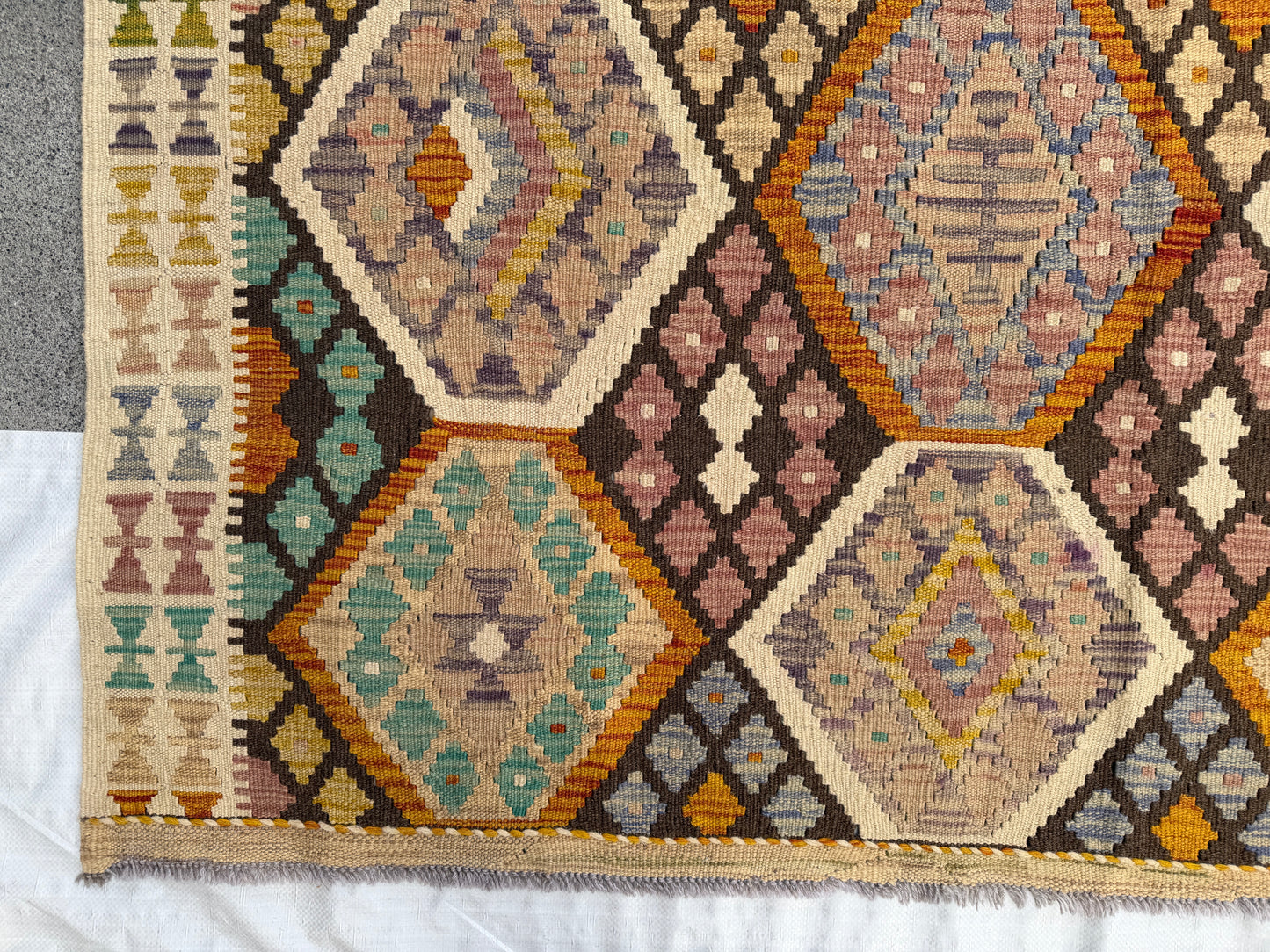Classic Afghan Maimana Kilim 210 x 153cm