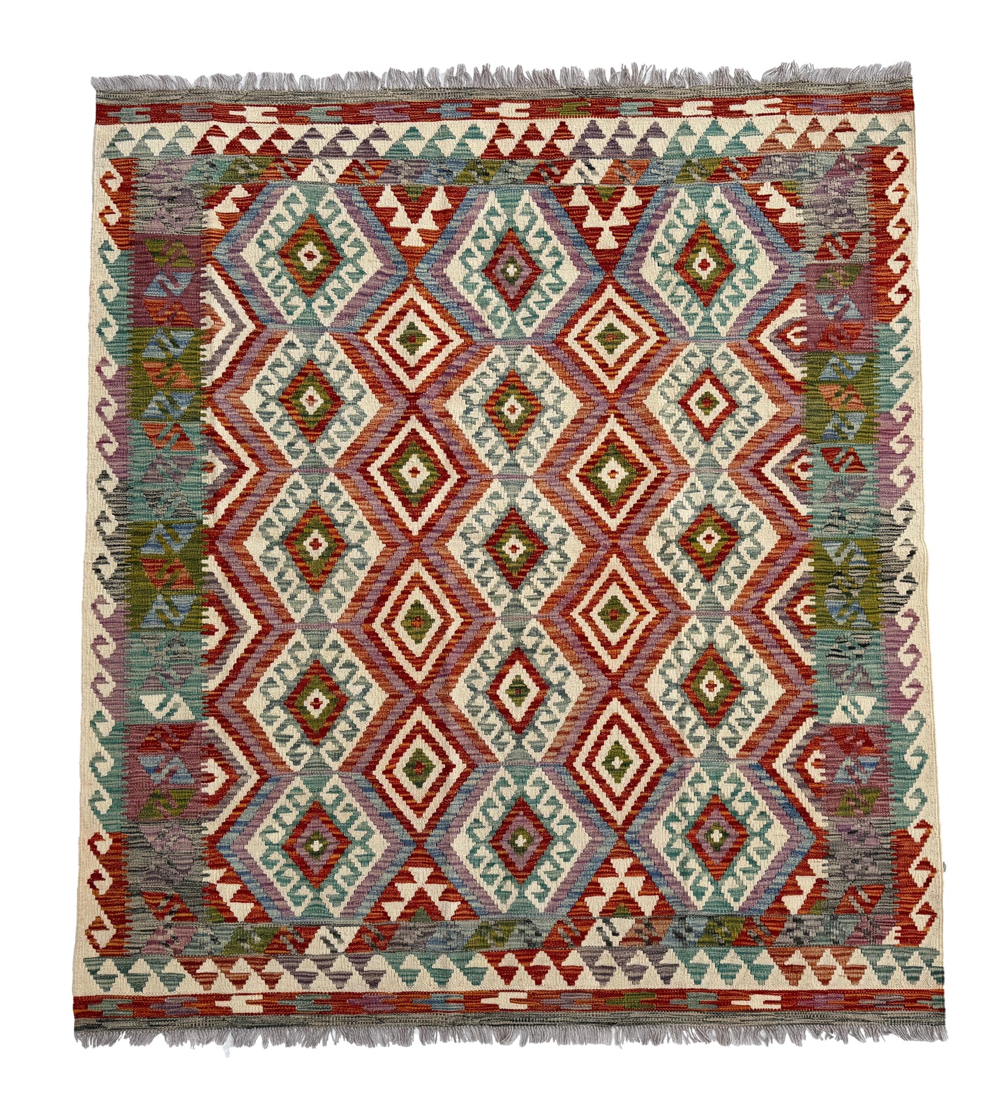 Classic Afghan Maimana Kilim 190 x 170cm