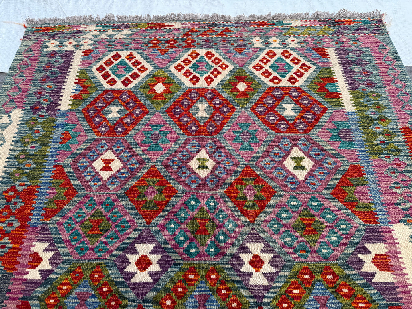 Classic Afghan Maimana Kilim 200 x 154cm