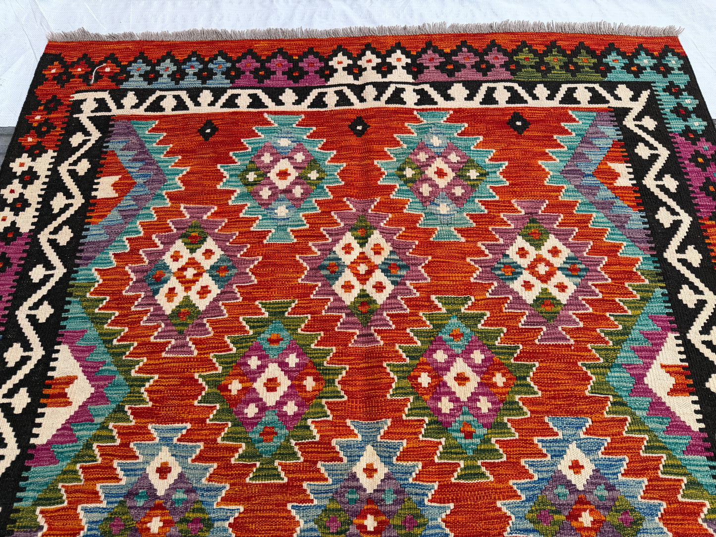 Classic Afghan Maimana Kilim 200 x 154cm