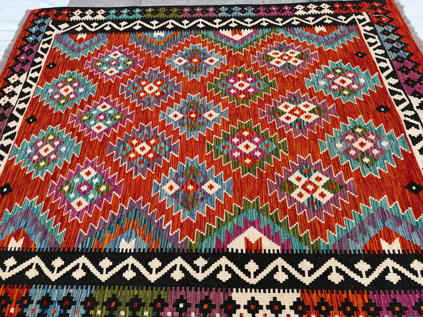 Classic Afghan Maimana Kilim 200 x 154cm