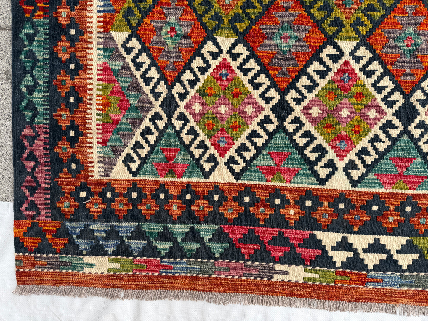 Classic Afghan Maimana Kilim 200 x 150cm