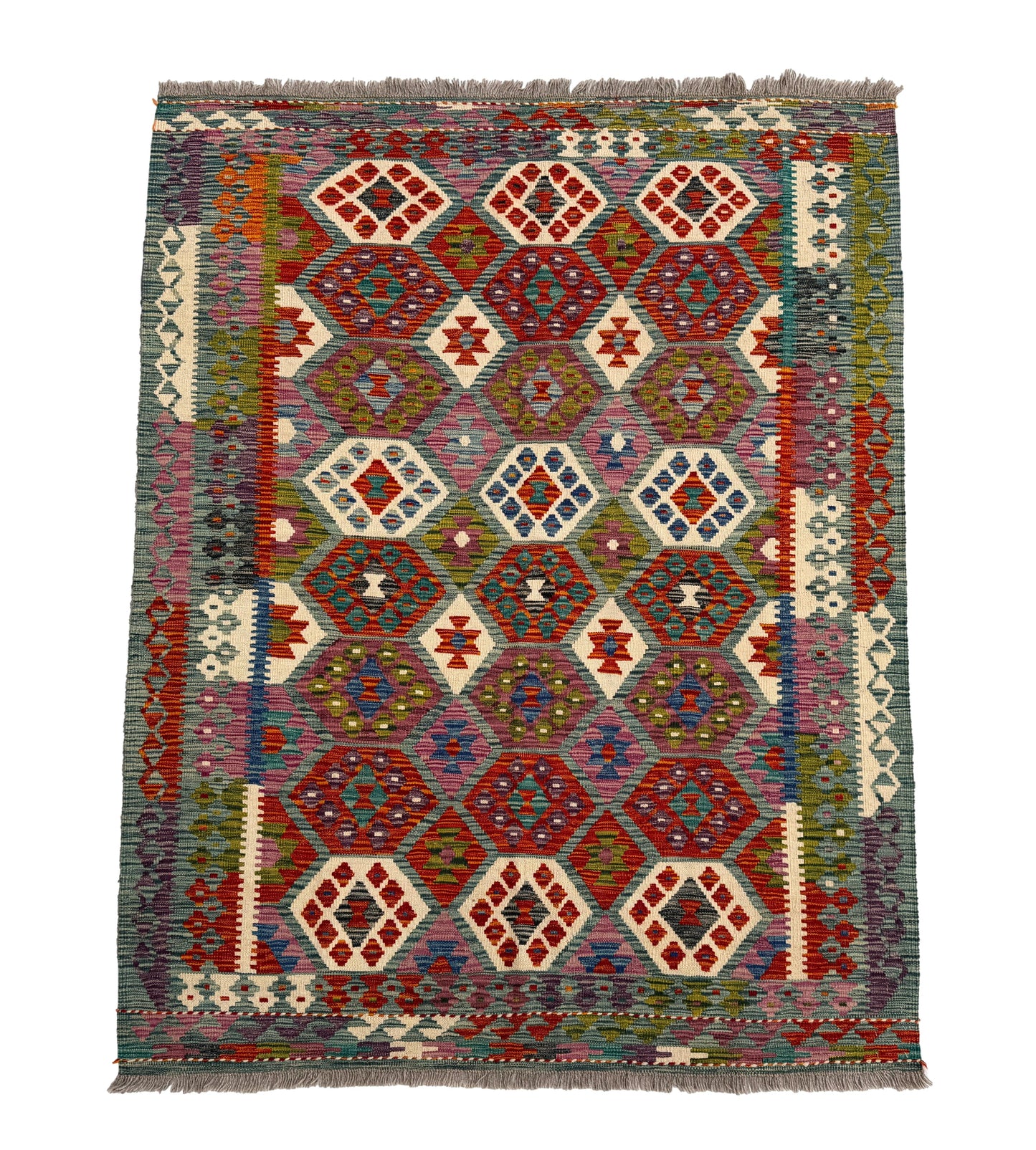 Classic Afghan Maimana Kilim 190 x 160cm