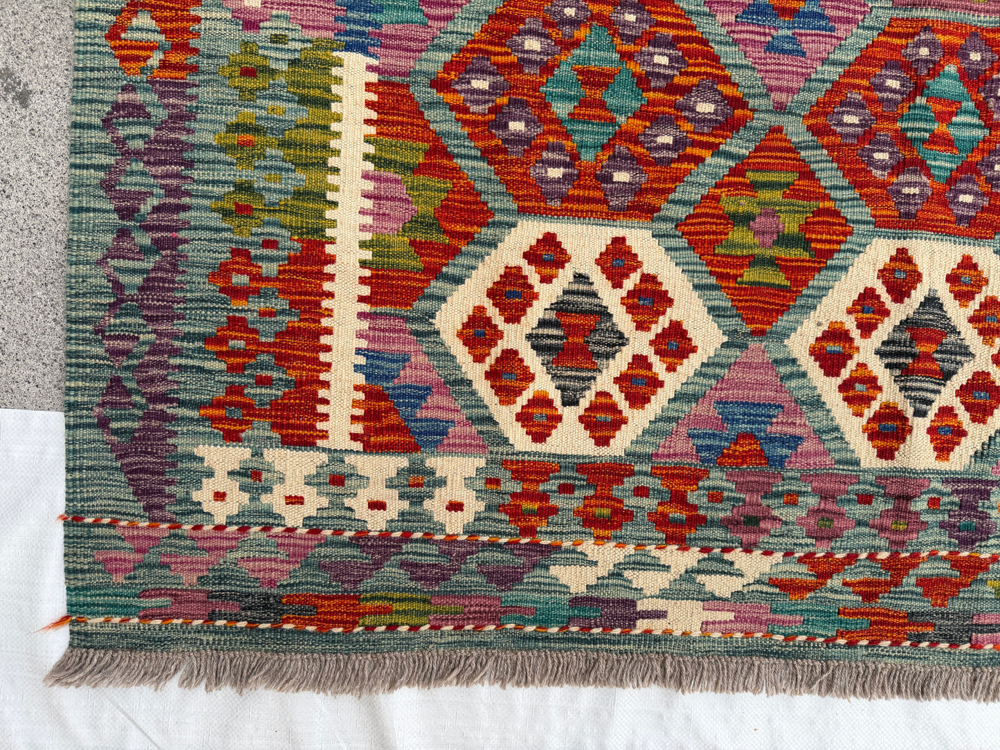 Classic Afghan Maimana Kilim 190 x 160cm