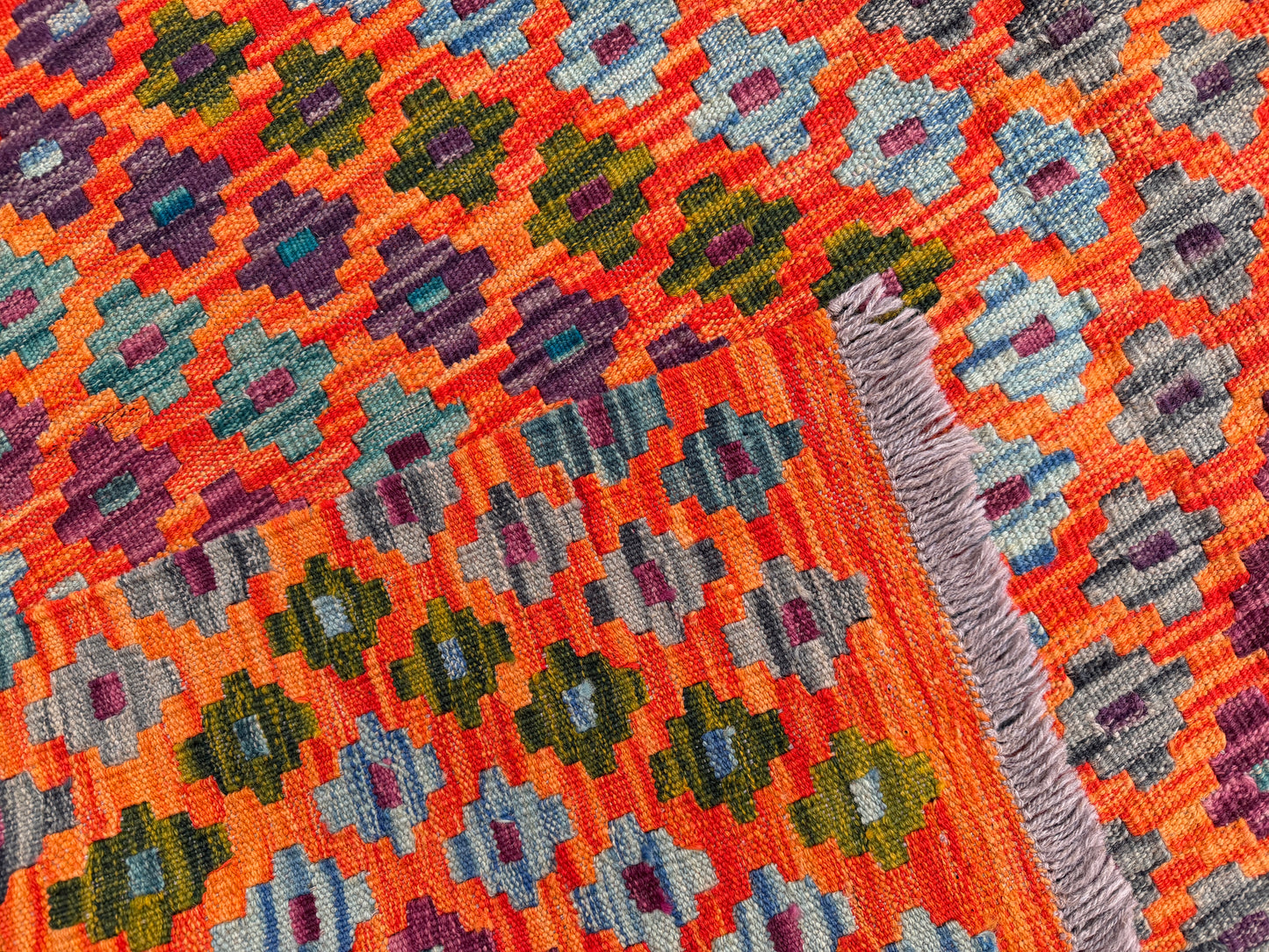 Classic Afghan Maimana Kilim 200 x 155cm