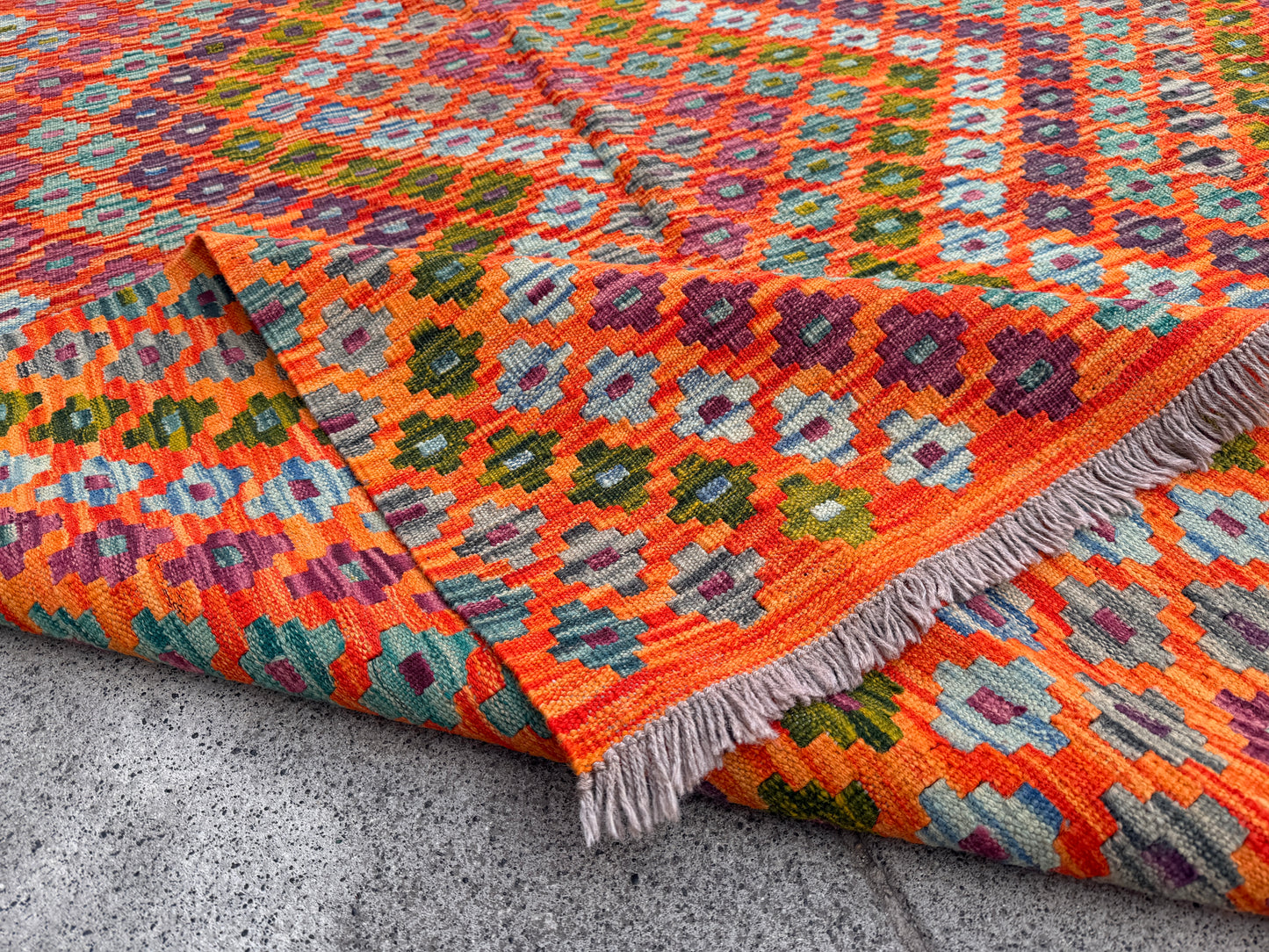 Classic Afghan Maimana Kilim 200 x 155cm