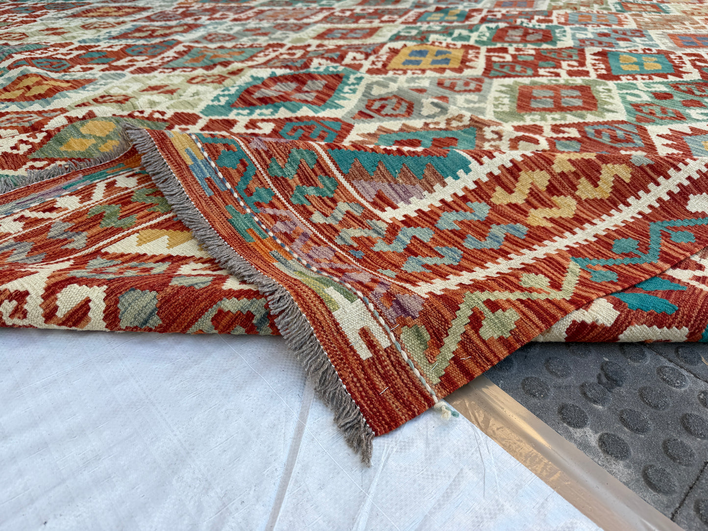 Afghan Maimana kilim 390x310cm