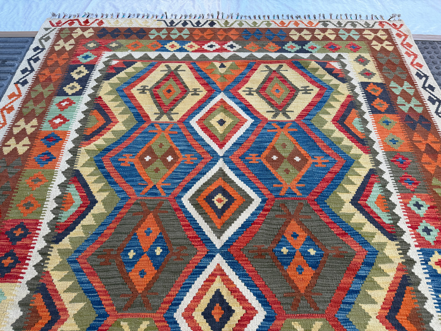 Afghan Maimana Kilim 300x210cm