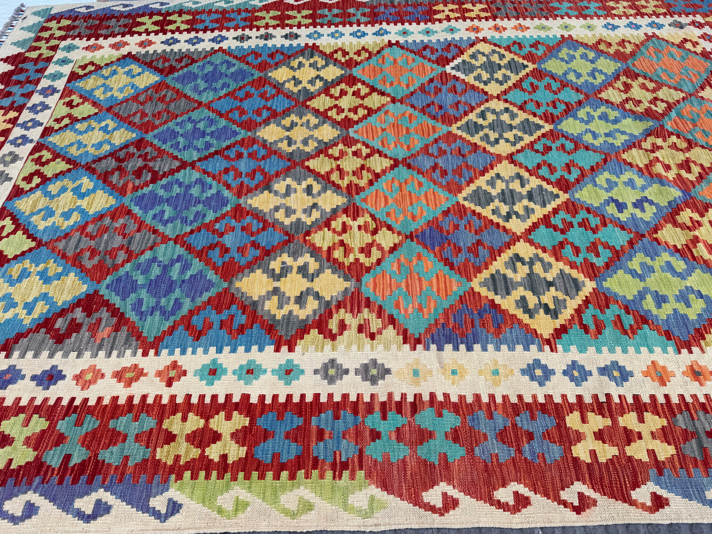 Afghan Maimana Kilim 300x200cm