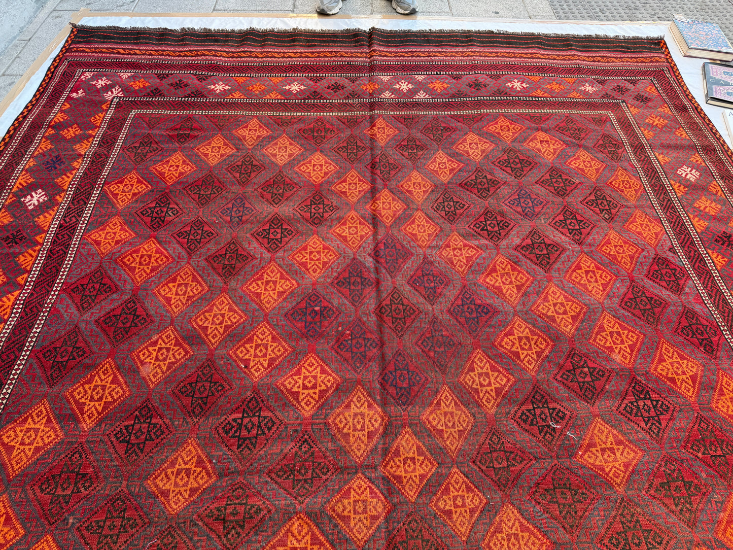 Vinatge kilim 414x272cm