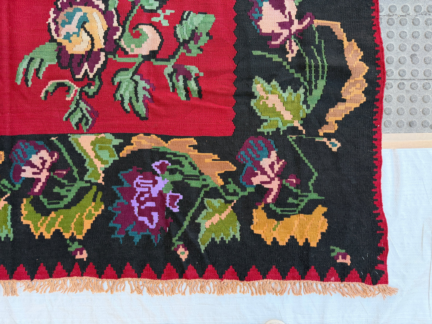 Floral Vintage Kilim 320x240cm