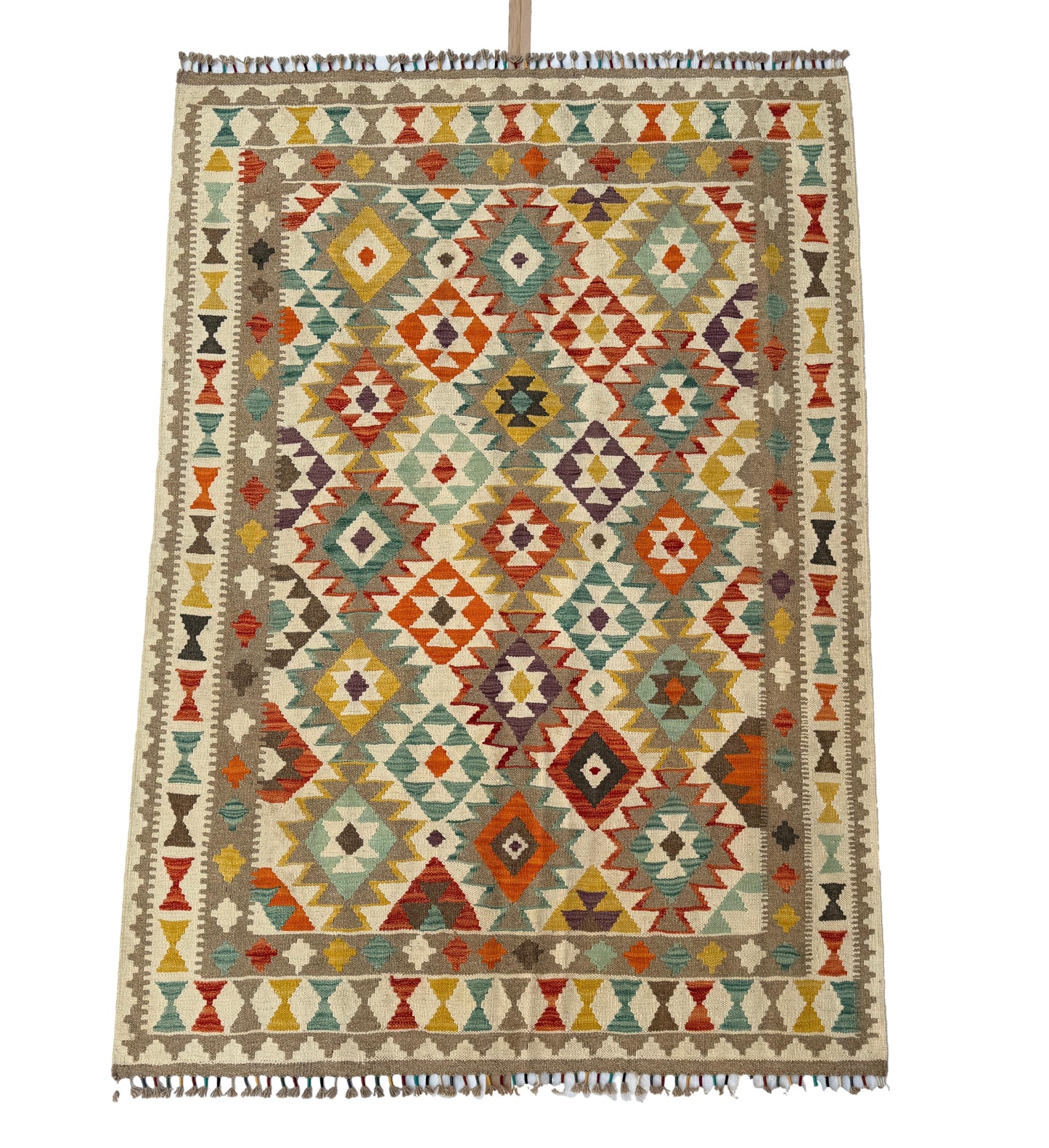 Classic Afghan Maimana Kilim 218 x 150cm