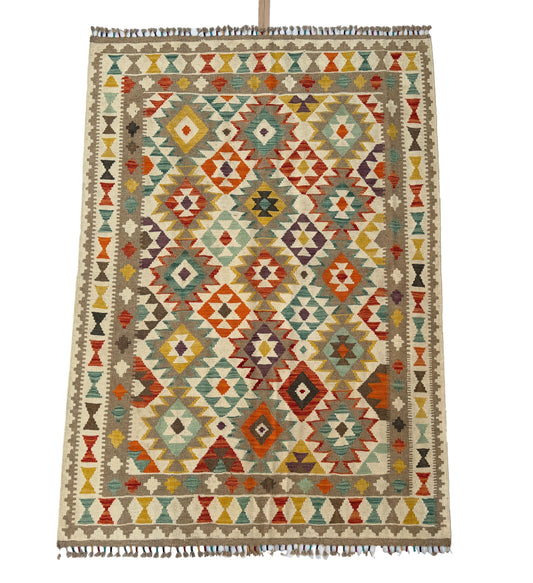 Classic Afghan Maimana Kilim 218 x 150cm