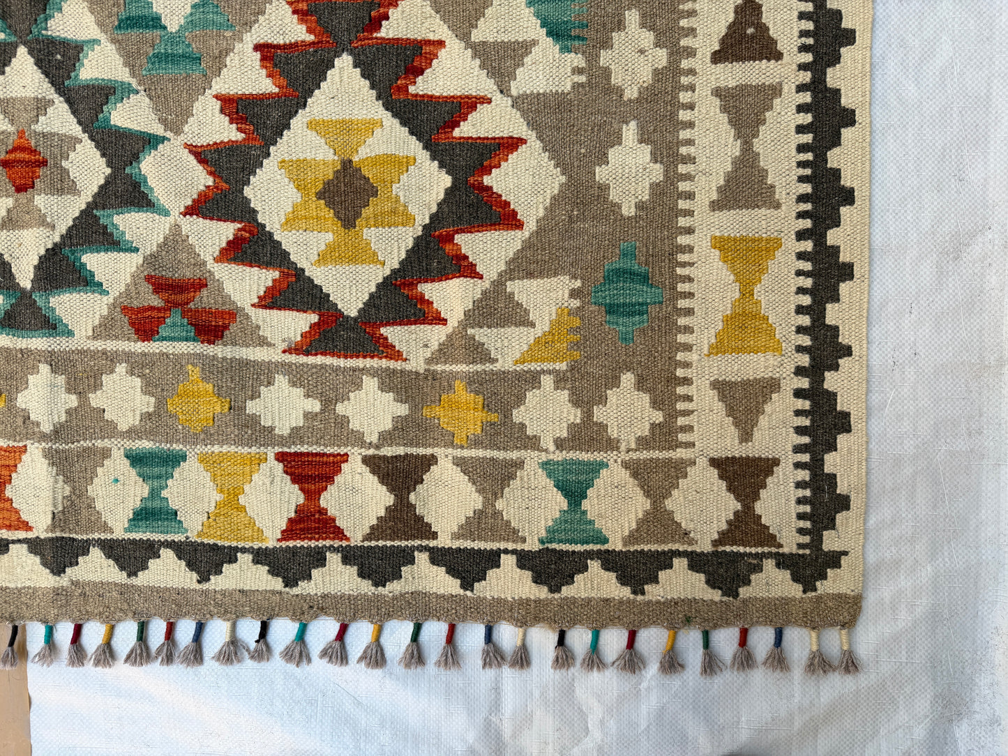 Classic Afghan Maimana Kilim 212 x 153cm