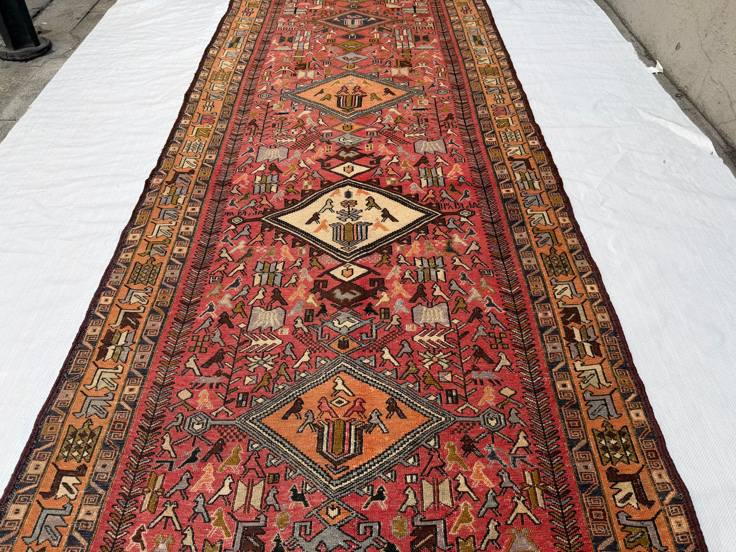 Vinatge kilim Runner (274x105cm)