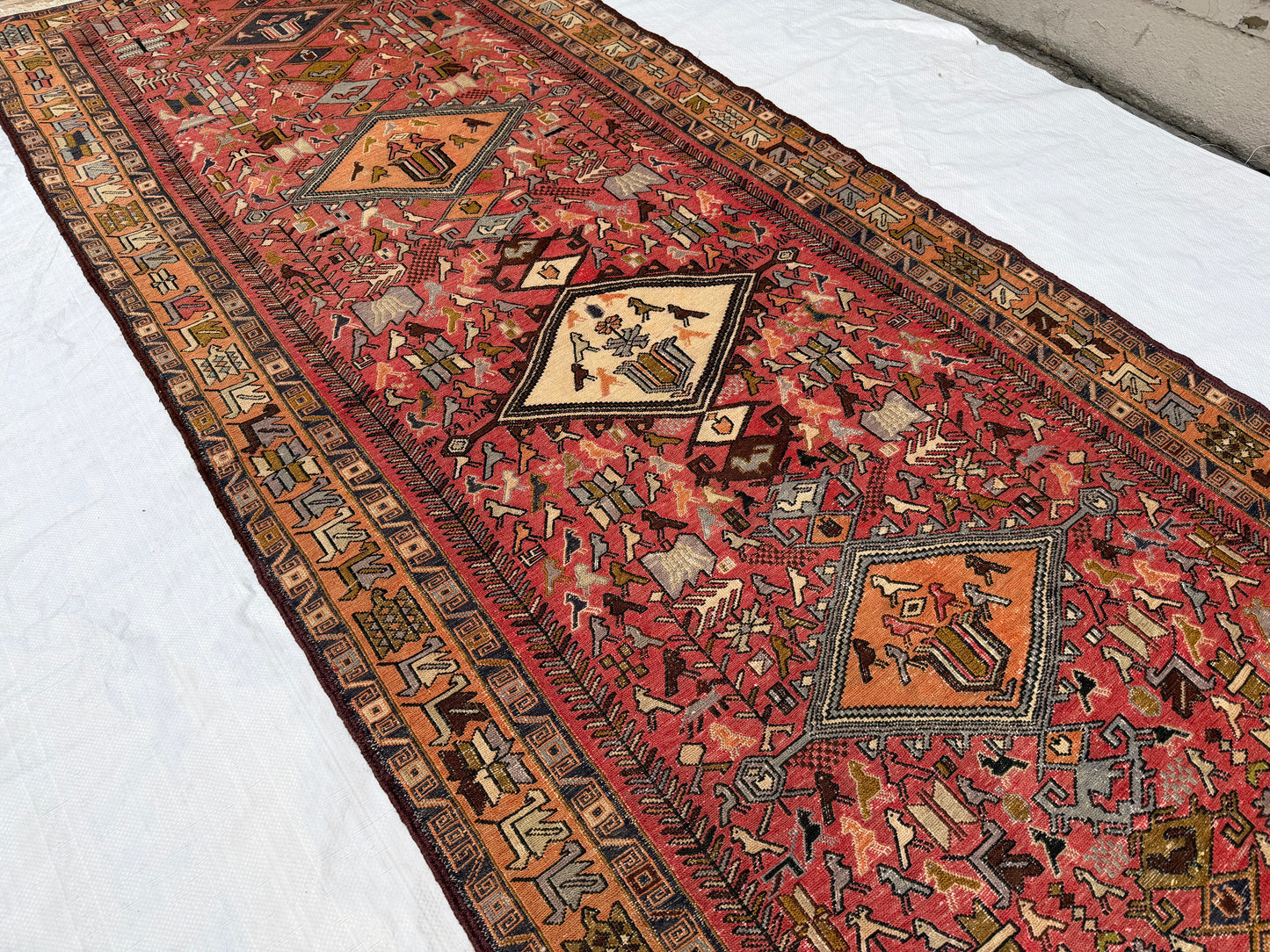 Vinatge kilim Runner (274x105cm)