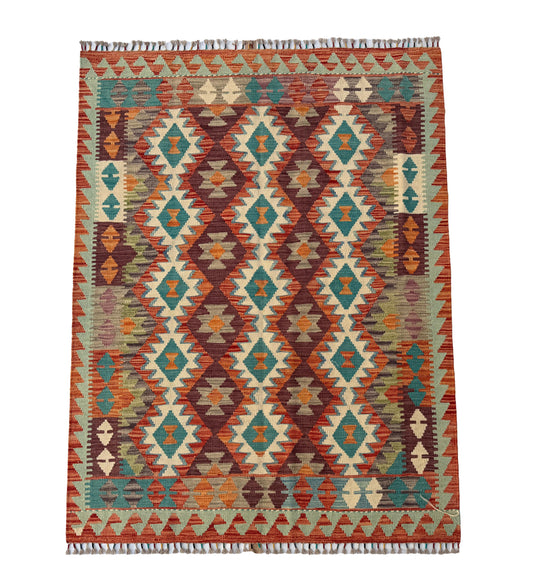 Classic Afghan Maimana Kilim 200 x 153cm
