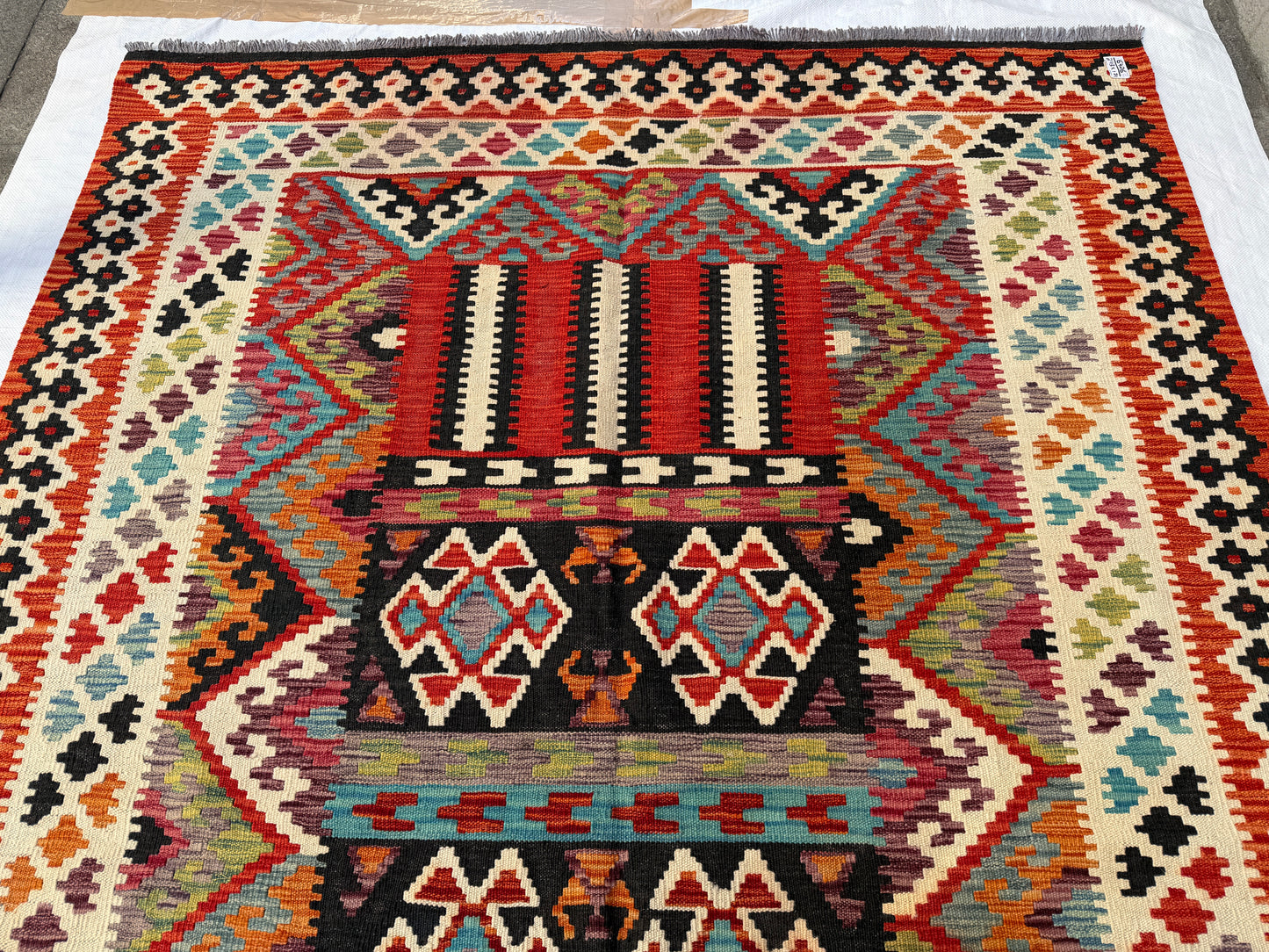 Classic Maimana Kilim 242x175cm