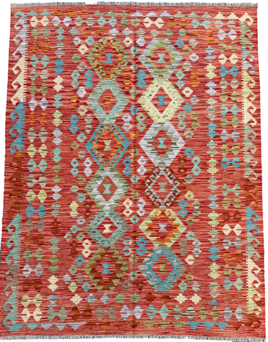 Classic Afghan Maimana Kilim 196x150cm