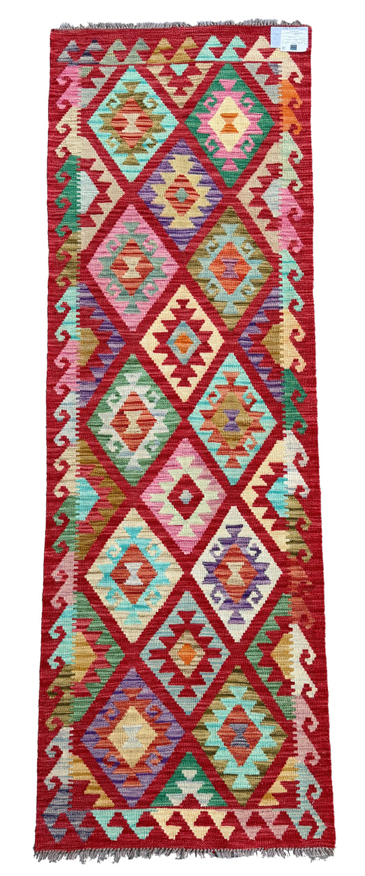 Maimana kilim Runner 243x77cm.