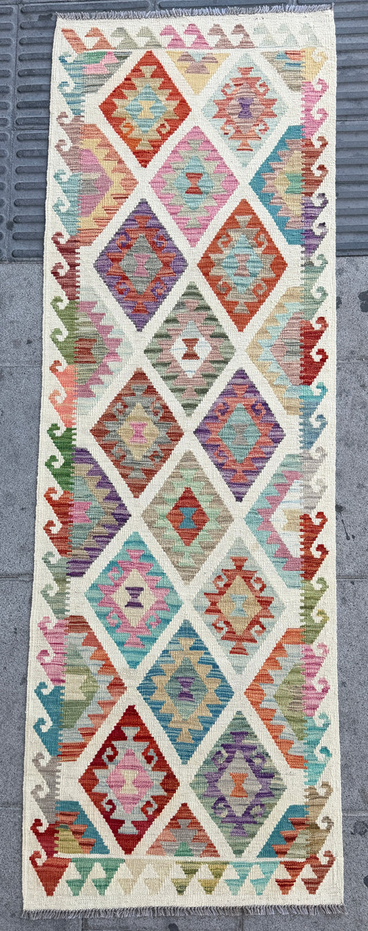 Maimana kilim Runner 248x81cm.