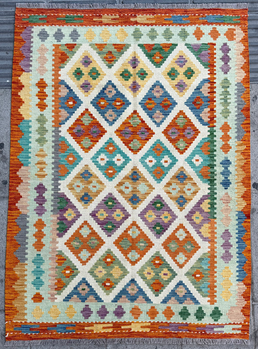 Classic Afghan Maimana Kilim 180x133cm.